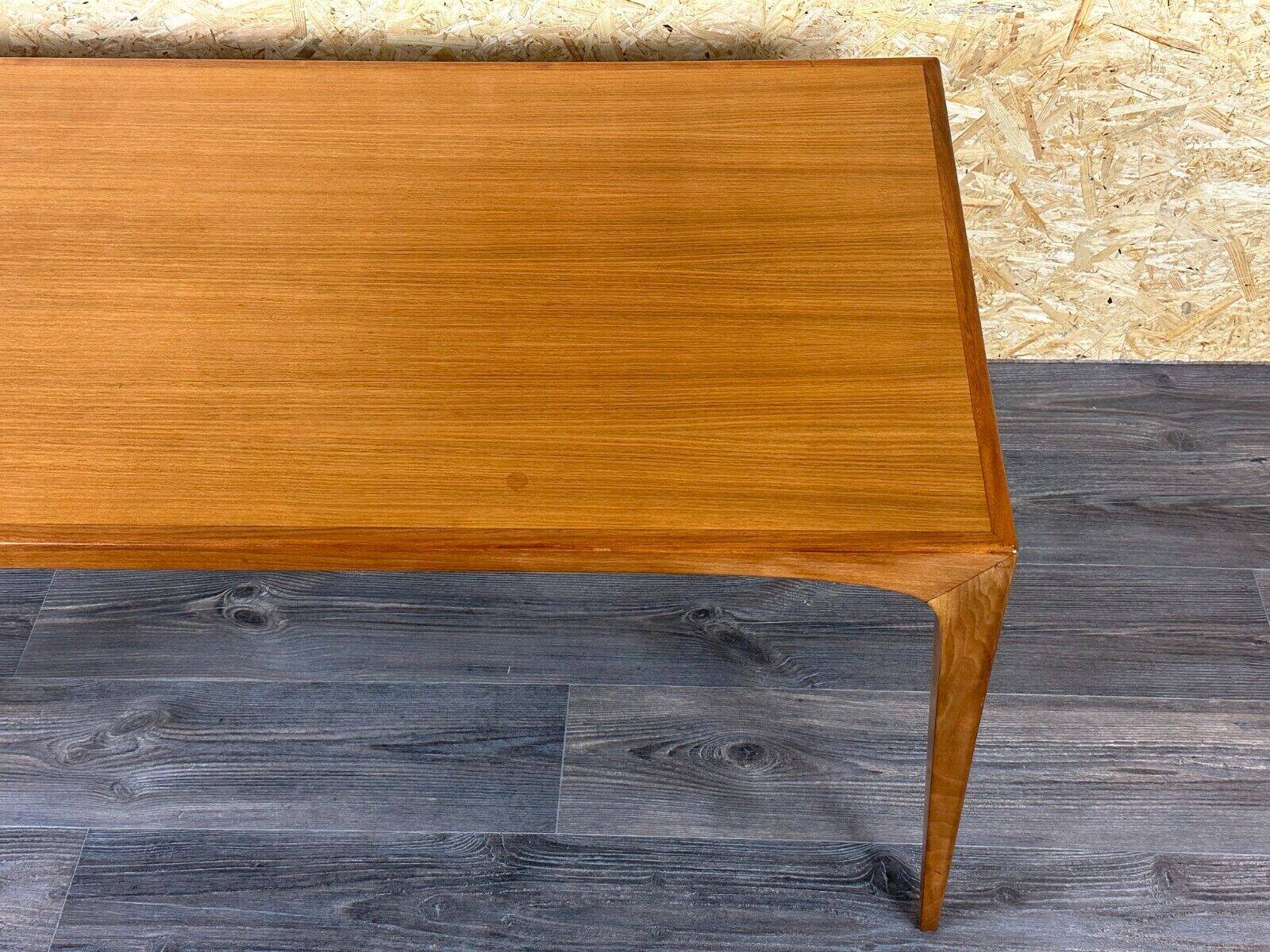 60s 70s teak coffee table side table Danish Modern Design Denmark