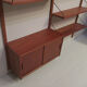 Poul Cadovius Modular Teak Wall Shelf System 1960