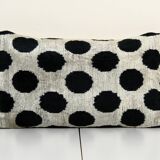 Coussin Ikat velours