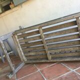 English teak park bench