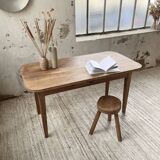 Solid oak farmhouse table 150 cm