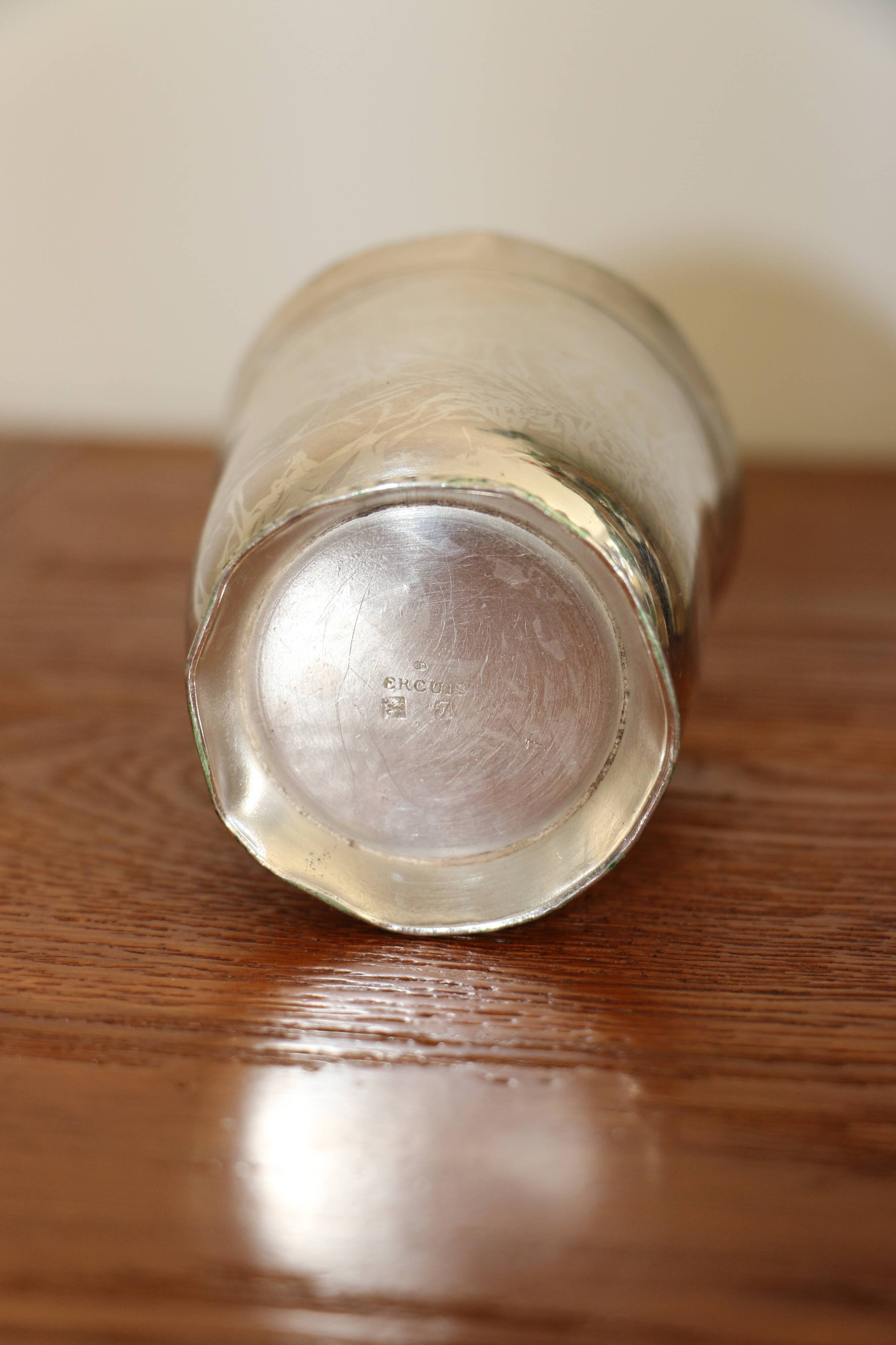 Baptismal timpani in sterling silver