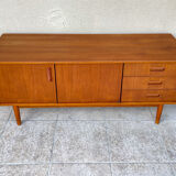 Scandinavian teak row