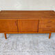 Scandinavian teak row
