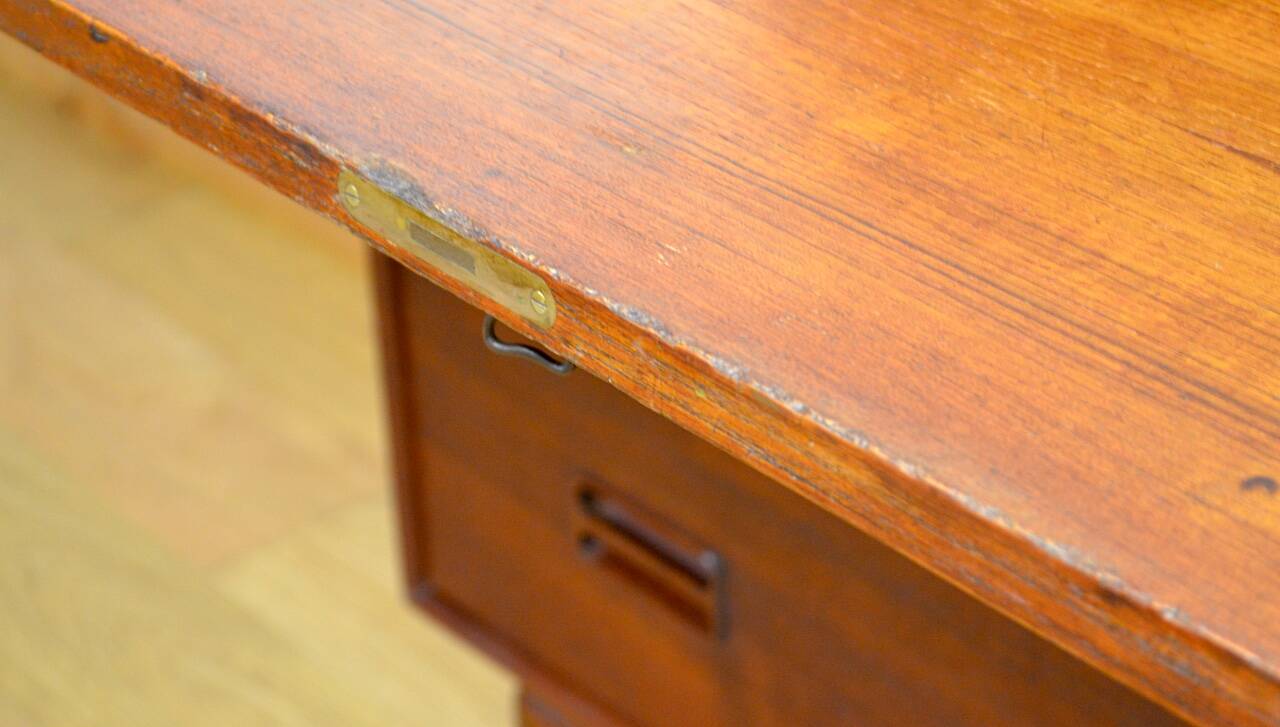 Danish Teak Secretary By Arne Hovmand-Olsen Mogens Kold Edition 1960