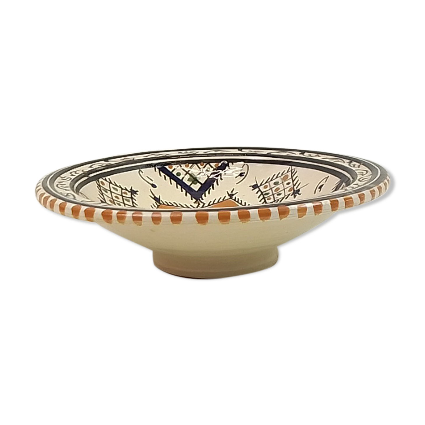 Trinket bowl in oriental style ceramic