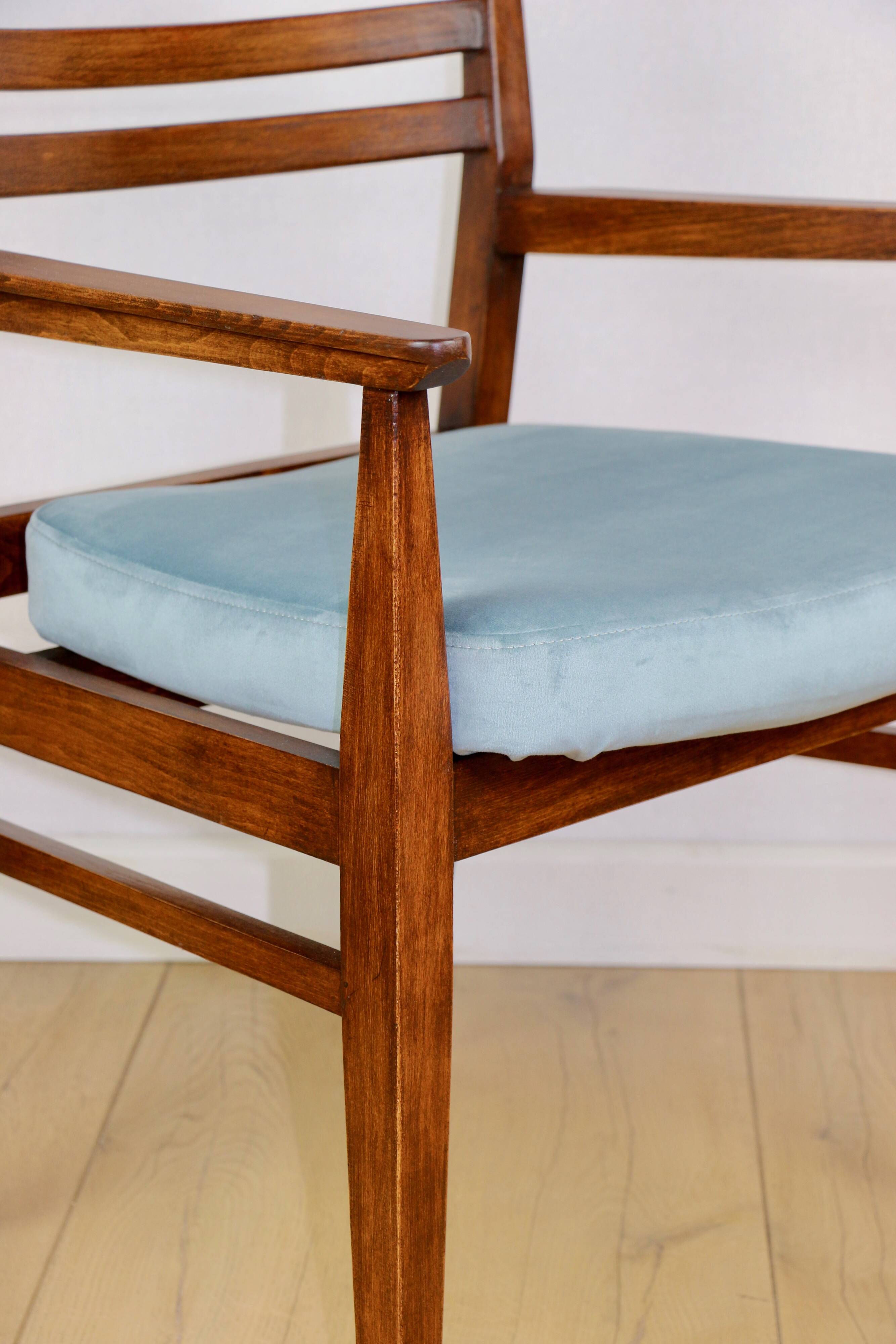 Office armchair vintage - sea turquoise