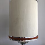 Chrome ceramic lamp 1970