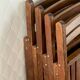 4 chaises pliantes années 1960