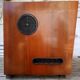 Tv in wood and glass