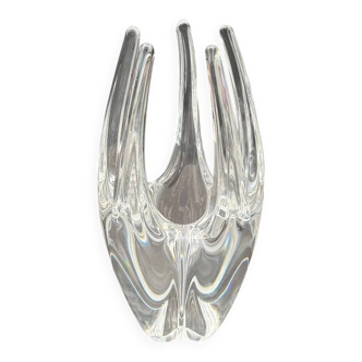 Crystal vase from Sèvres, France 1950