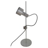 1960s desk lamp by Peter Nelson aluminium desk lamp mid century modern desk lamp