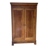 Large Louis Philippe oak wardrobe H: 2m25