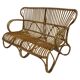 Vintage Rattan Sofa Belse 8 Design 1960s Rohe Noordwolde