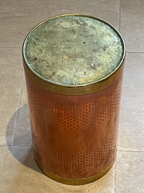 Copper umbrella door circa 1900/1920