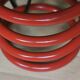 Red spring lamp foot