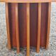 Table basse Mid Century Modern en cerisier avec dessus en granit, Danemark 1970