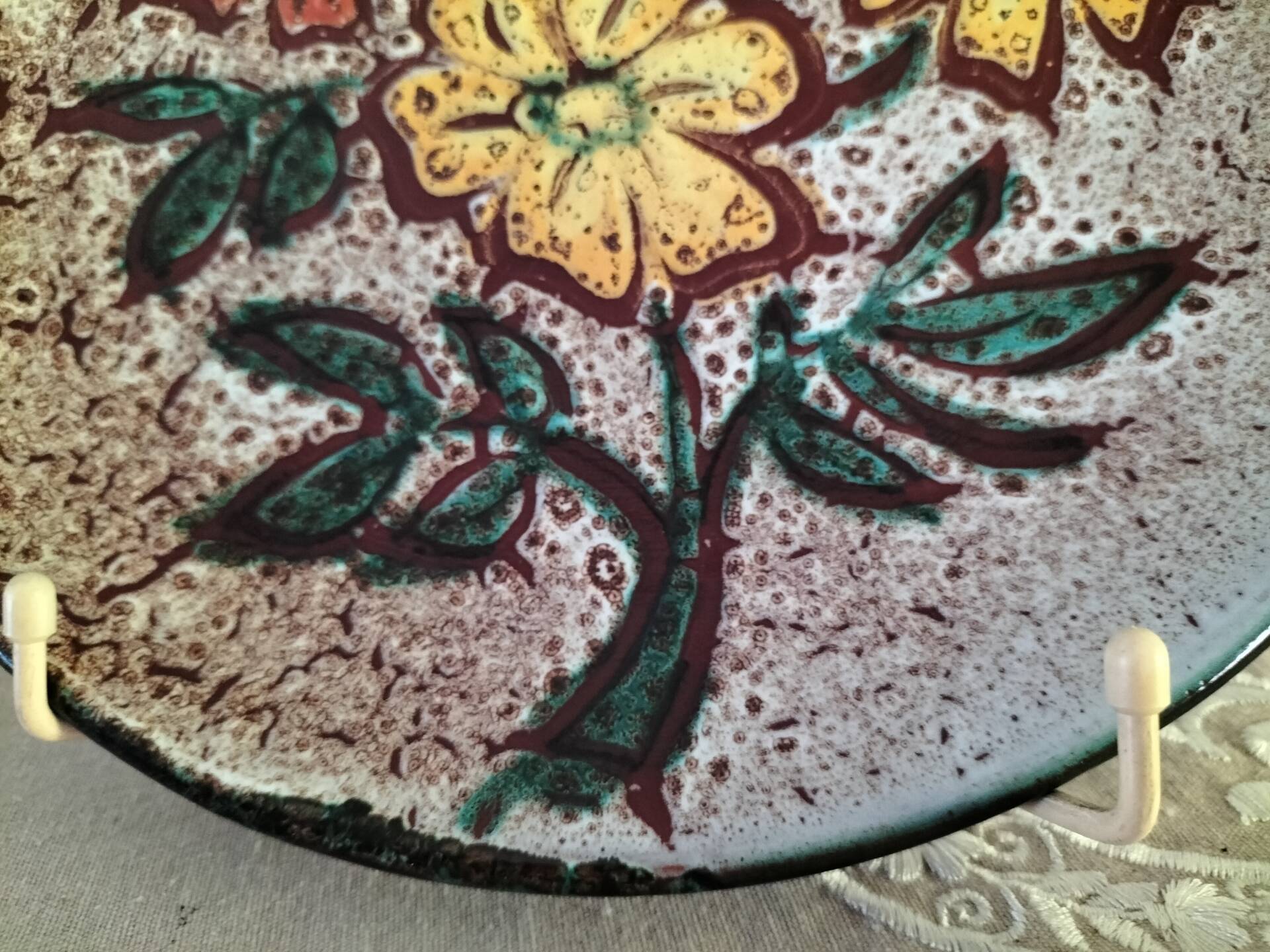 Assiette décorative Vallauris