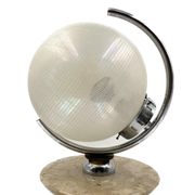 Murano glass spherical table lamp, Mazzega Italy 1970s