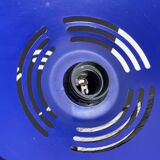 Postmodern blue metal pendant light Glossy