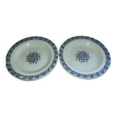 Vintage Salins "Henri II" Service – 8 Dinner Plates & 5 Soup Plates