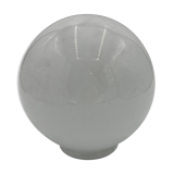 Globe 20cm en verre blanc