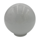Globe 20cm en verre blanc