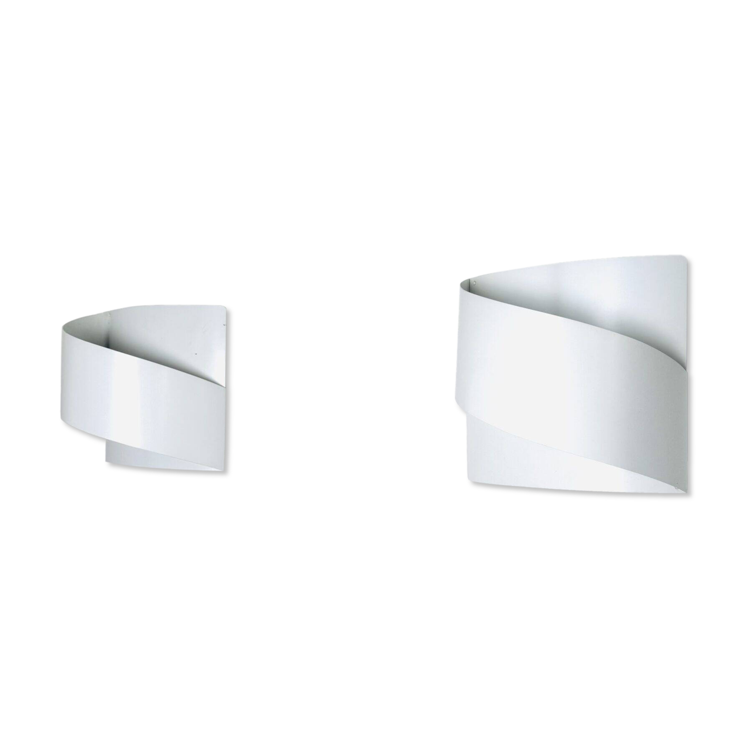 Model 8052 Curved Wall Lamps By Peter Celsing For Falkenbergs Belysning, Sweden 1960S