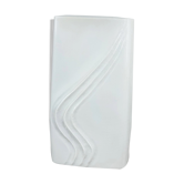 Large OP Art Vase Porcelain German Vase by Martin Freyer for Rosenthal, 1970s