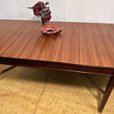 Table à manger extensible en teck vintage rétro du milieu du siècle par GPlan 1950