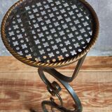 Wrought iron plant harness 50s