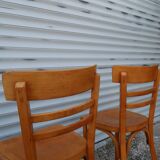Pair of Baumann chairs as new