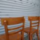 Paire de chaises Baumann comme neuves