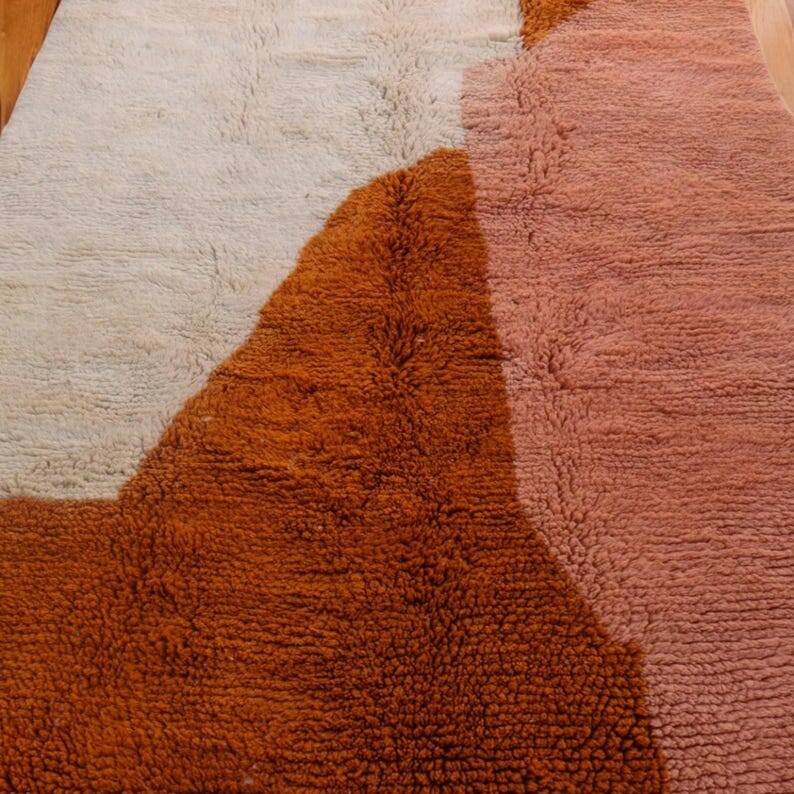 Traditional handmade Berber carpet 300cmx150cm