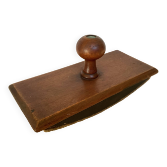 Old wooden blotting pad