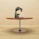 Round rosewood coffee table, Danish design, 1970s, made in Denmark