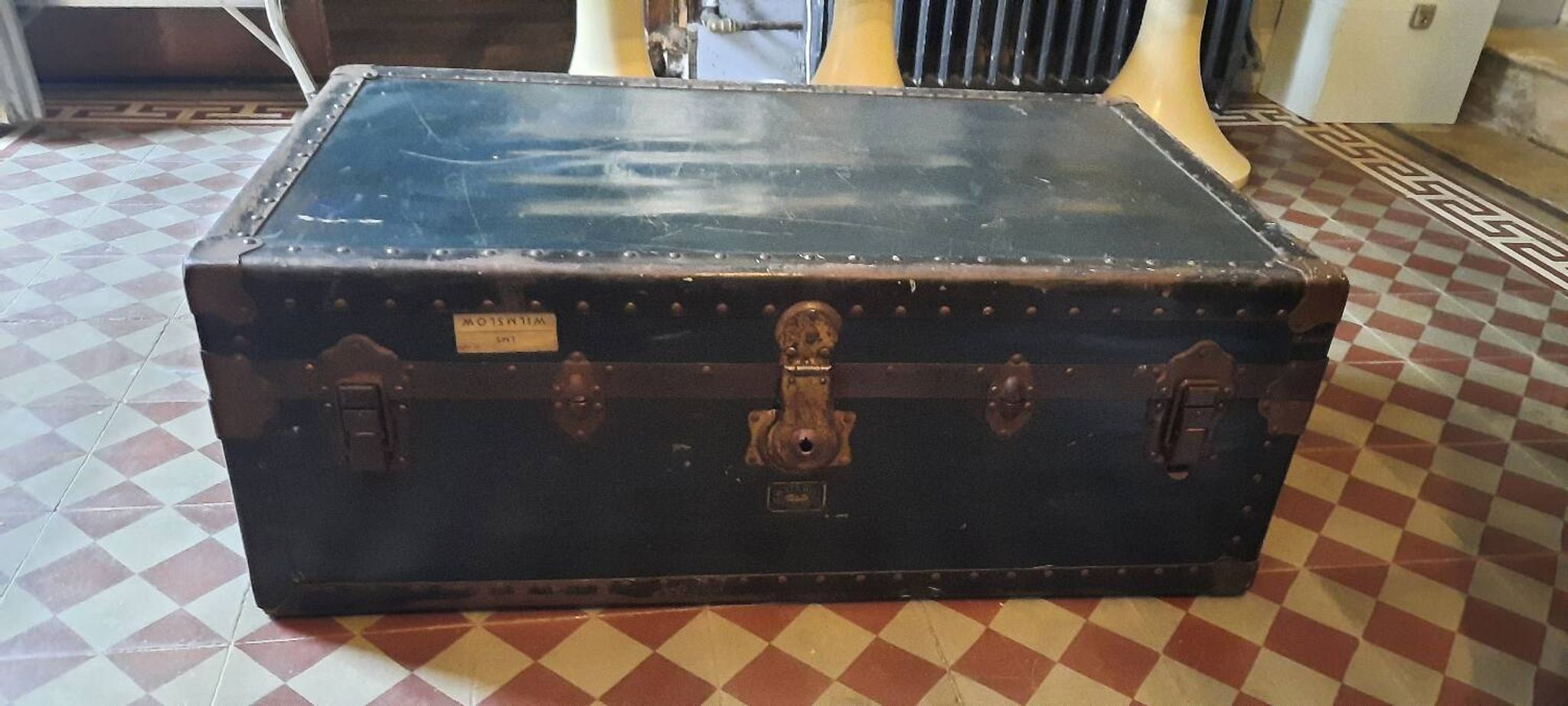 Malle de voyage anglaise