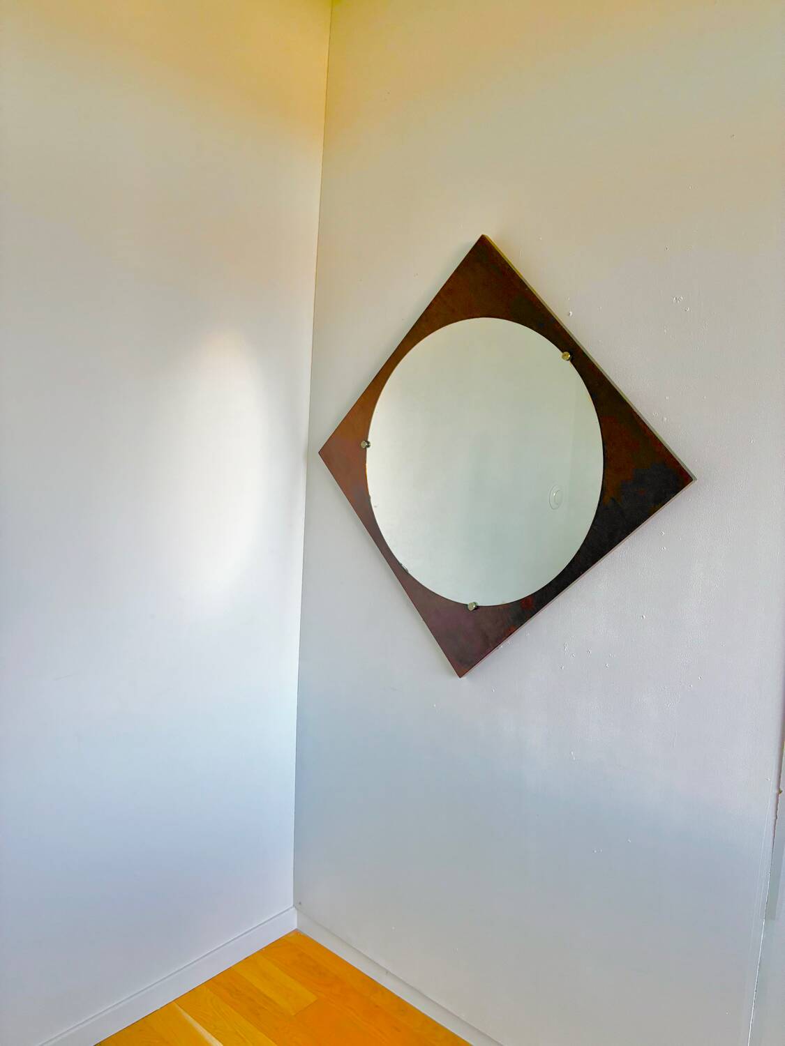 Scandinavian style mirror, 1970s