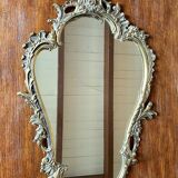 Louis XV style bronze mirror