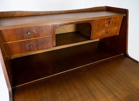 Danish teak secretary 60s