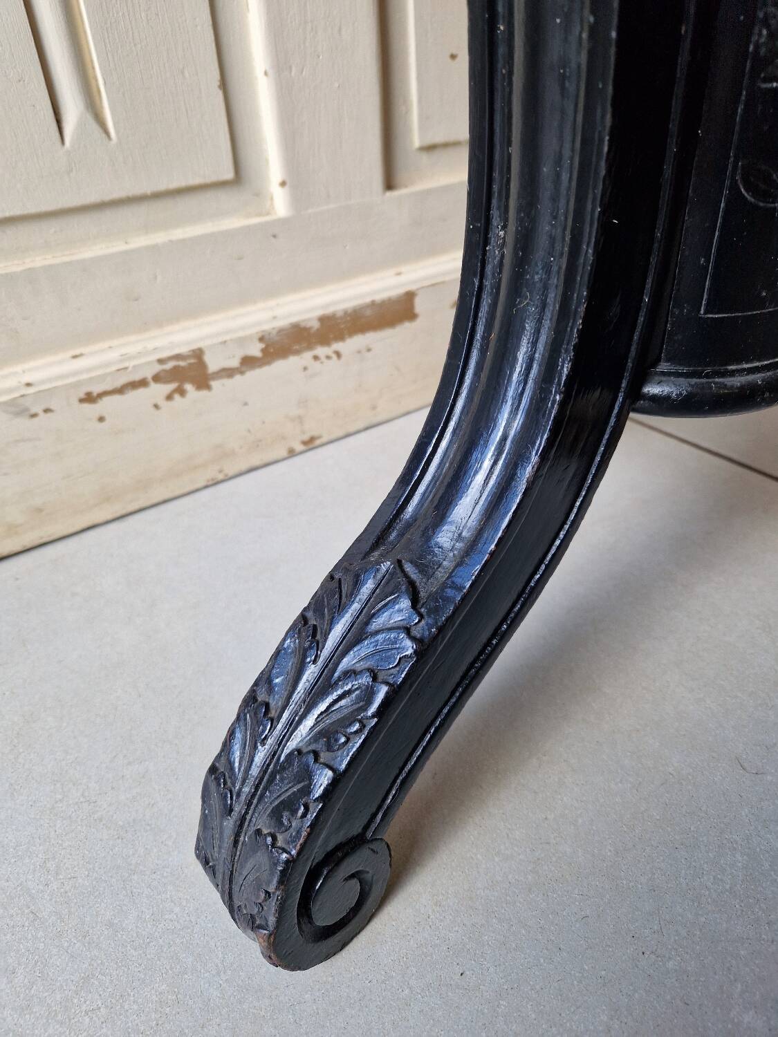 Antique Napoleon III Piano Stool