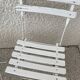 Paire de chaises pliantes vintage