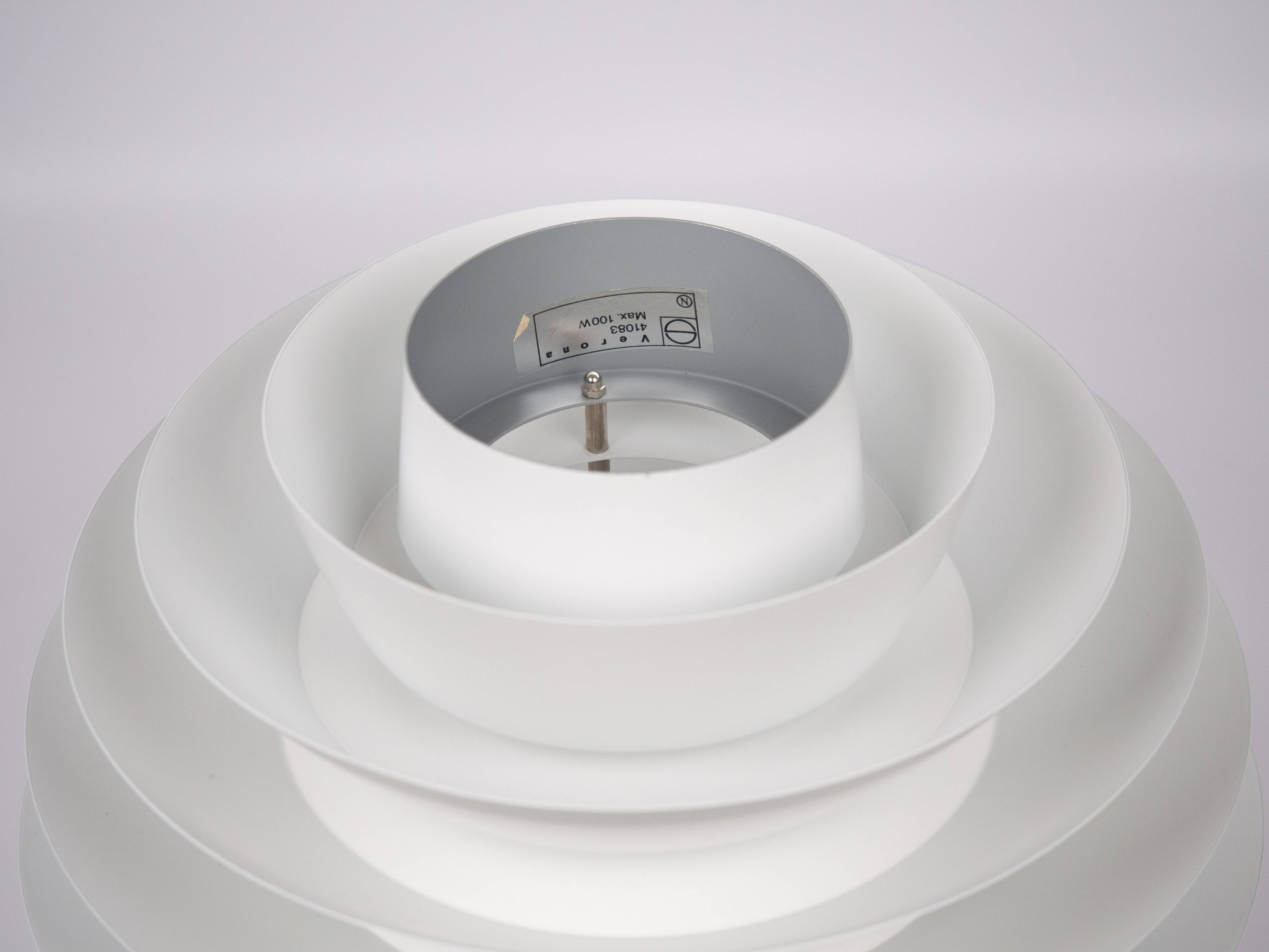 Danish vintage Verona pendant lamp by Svend Middelboe, Lyfa, 1962