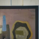 Abstract painting/canvas, 1969