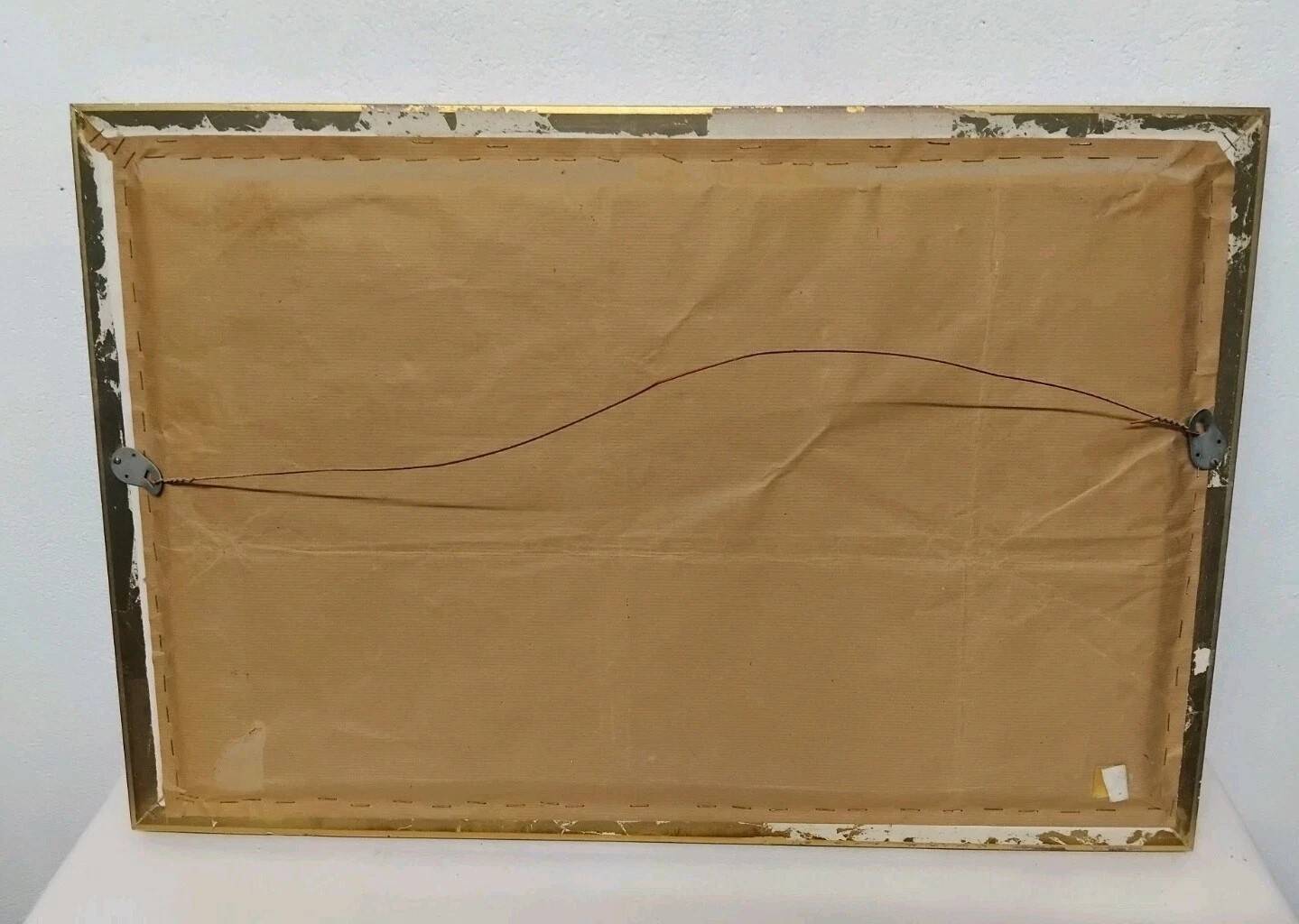 Painting on canvas "Feast of the Ascension" in Venice 44x65 cm