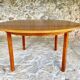 Extendable dining table in teak, butterfly extension by Van Pelt circa 1960.