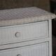 Chiffonnier vintage en osier blanc