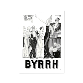 Vintage poster 30s BYRRH