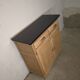 Small kitchen cabinet / small Mado sideboard in raw wood, 1950