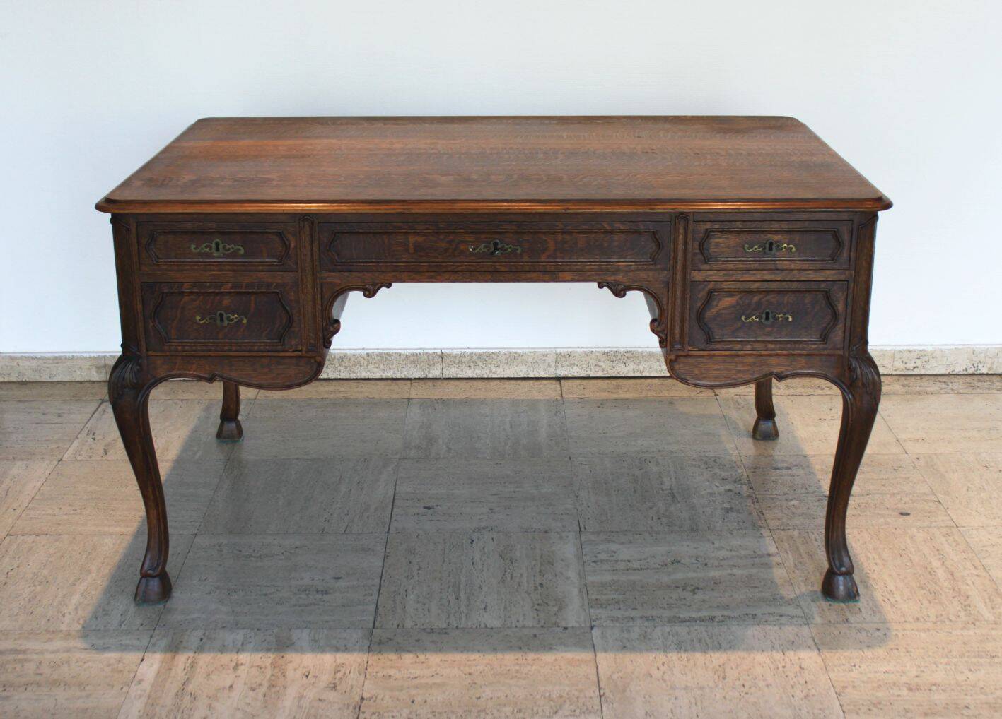 Double executive desk, Louis XV style